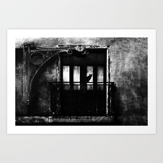 The Cat Art Print