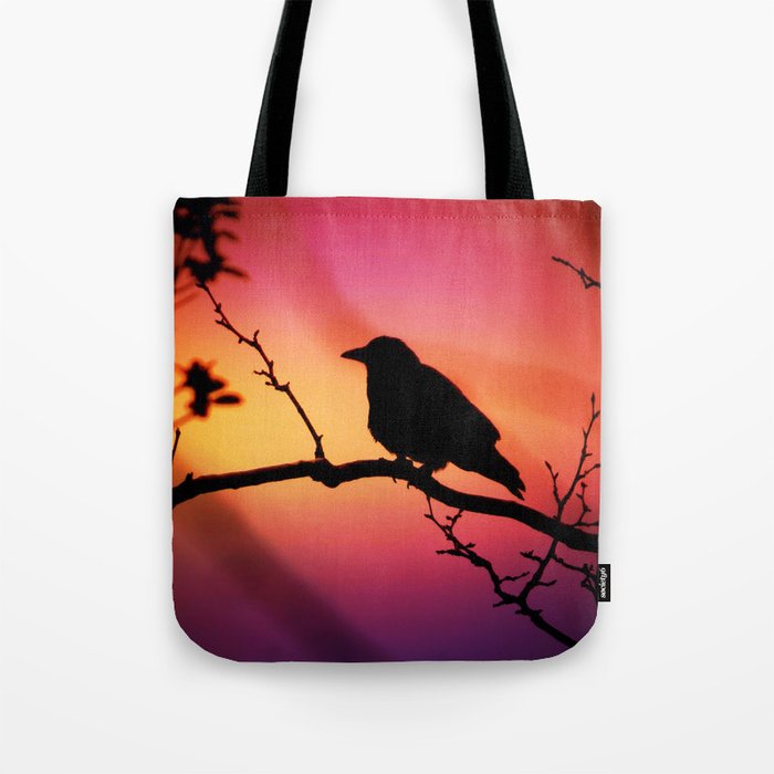 Perched In The Sunset  Tote Bag