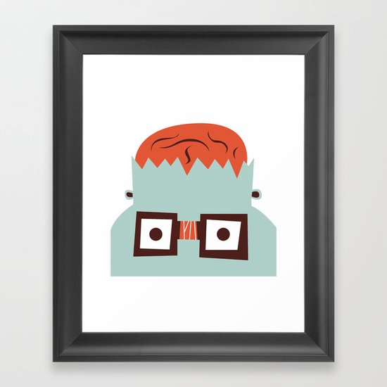 The Monster Club - Monster #4 Framed Art Print