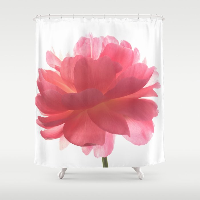 Pink peony Shower Curtain