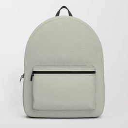 Pastel Gray - solid color Backpack