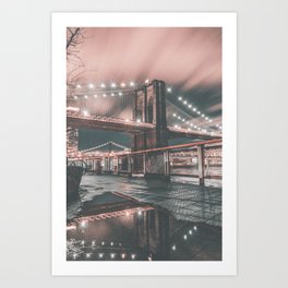 Brooklyn Bridge New York Art Print