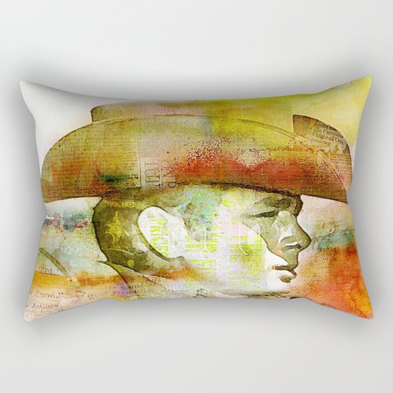 The journey of James D. Rectangular Pillow