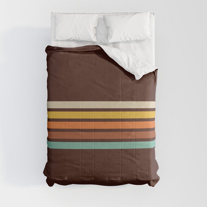 Motokiyo - Classic Retro Stripes Comforter