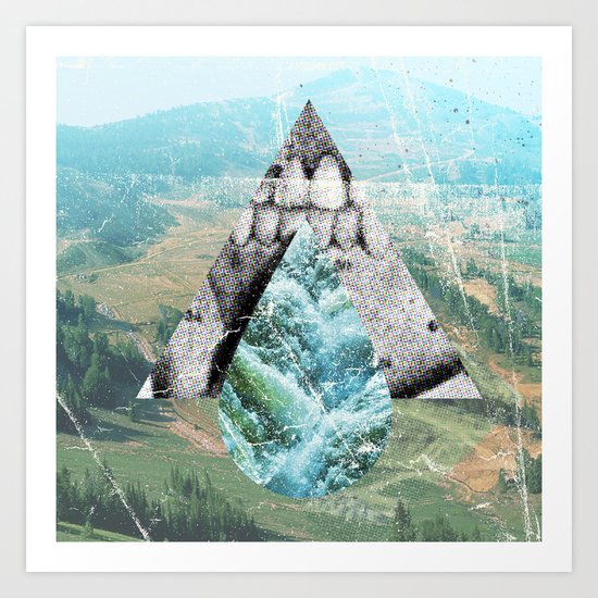 With Teeth Art Print