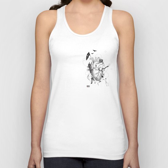 I Love Design Unisex Tank Top