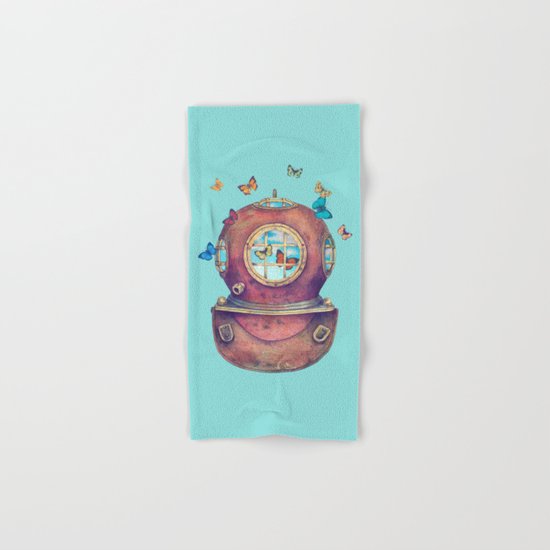 Inner Space - colour option Hand & Bath Towel