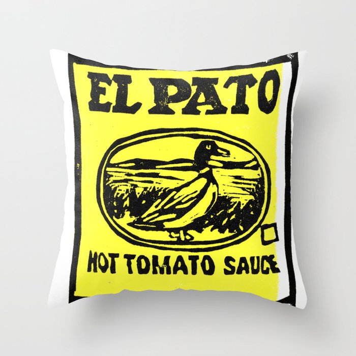 Hot Tomato Sauce Throw Pillow