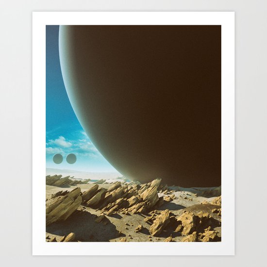 OUTE (everyday 07.01.16) Art Print