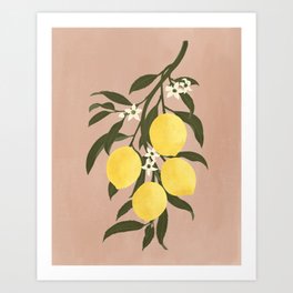 Lemones Art Print