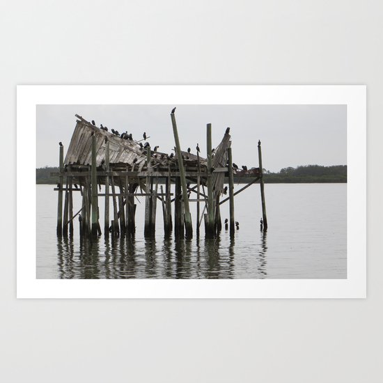 Hangin Out Art Print