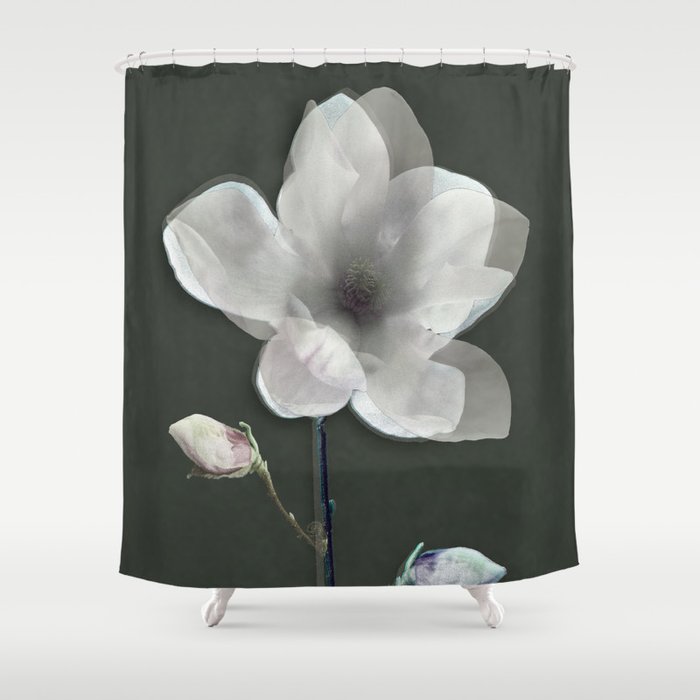Magnolia Shower Curtain By Wallpower Society6