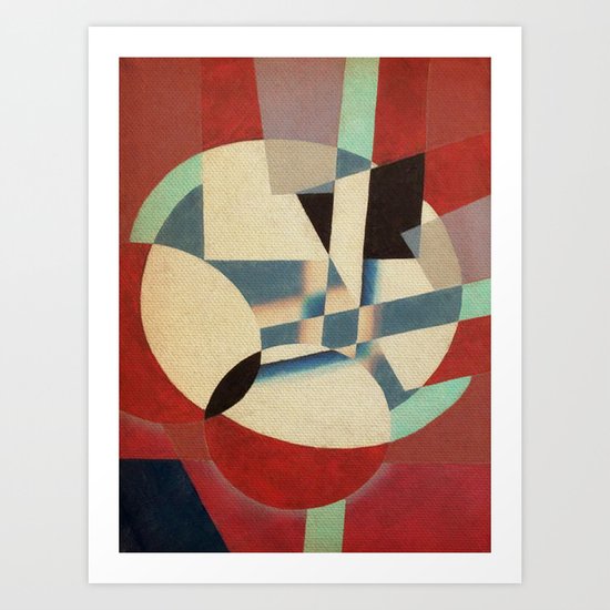 Construction of Delirium Art Print