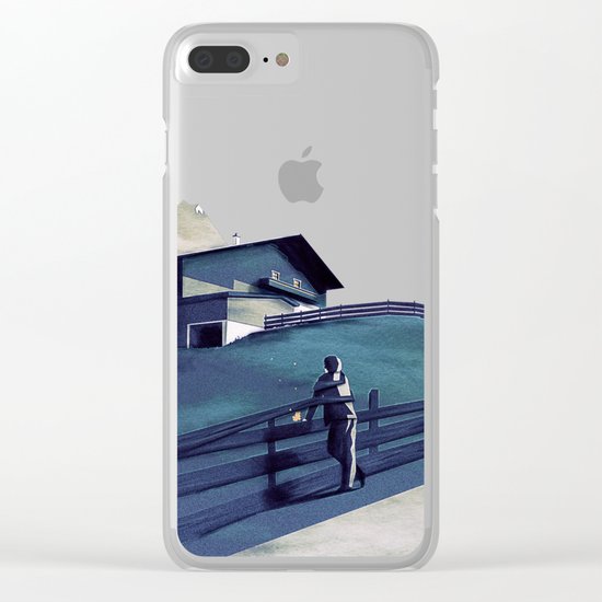 Waiting for you Clear iPhone Case