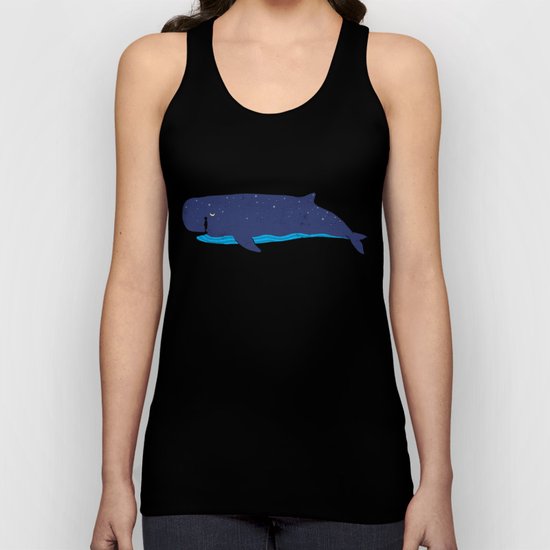 Whale you miss me? Unisex Tank Top