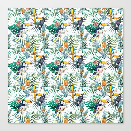 Tropical Summer #10 Canvas Print