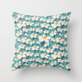 Magnolia Throw Pillow