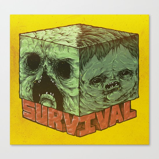 Survival Canvas Print