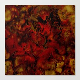 Ethereal Autumn Fire Canvas Print
