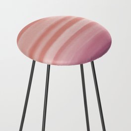 Pink and orange love Counter Stool