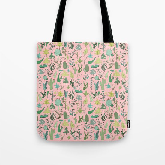 Nature Pink Tote Bag
