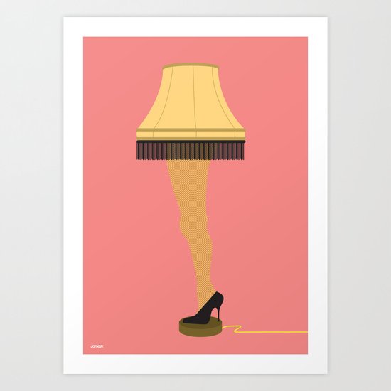 YOU'LL SHOOT YOUR EYE OUT! Art Print