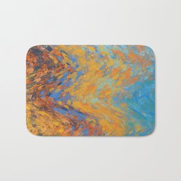 Impressionist abstraction Bath Mat