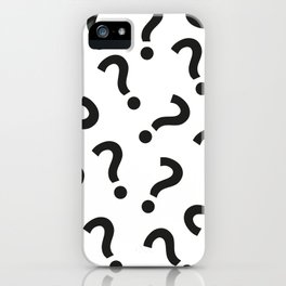 Question Mark Iphone Cases To Match Your Personal Style Society6
