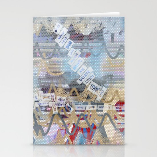 words Stationery Cards