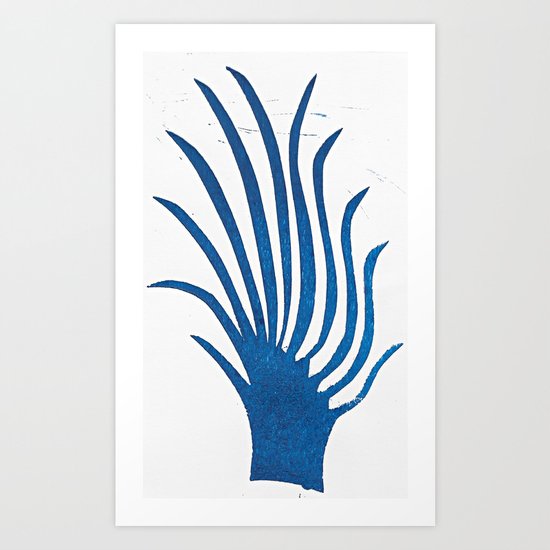 Spindle Fingers Art Print