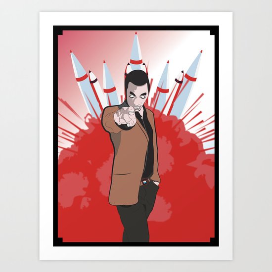 Bigger Than Yours Art Print