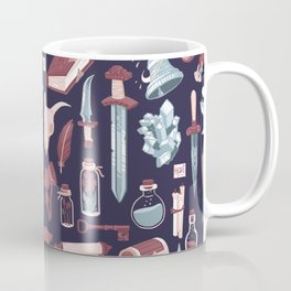 Fantasy pattern - dark Coffee Mug