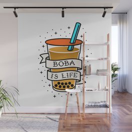Boba Tea Ranking List Wall Mural