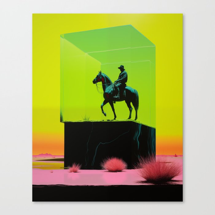 Neon West • Monumental  Canvas Print