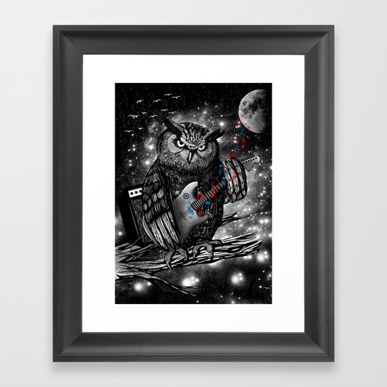 The Hoo Framed Art Print