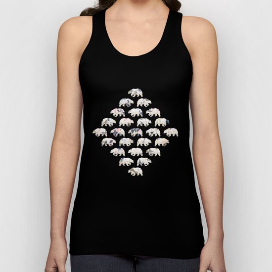 Psychedelic Bears Unisex Tank Top