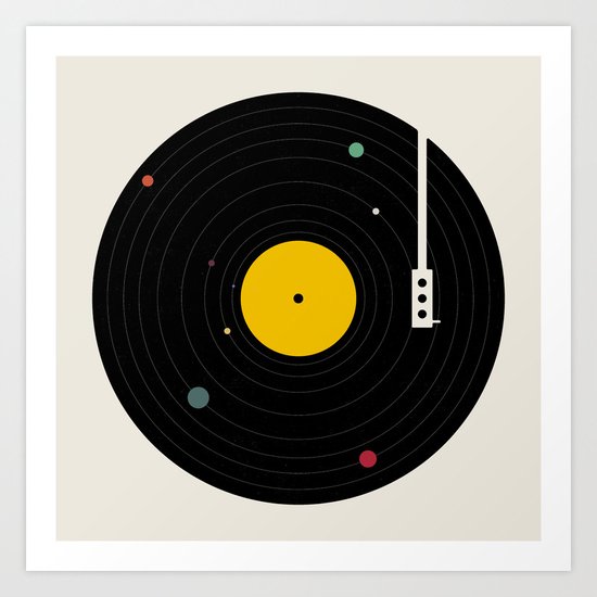 Music, Everywhere Art Print