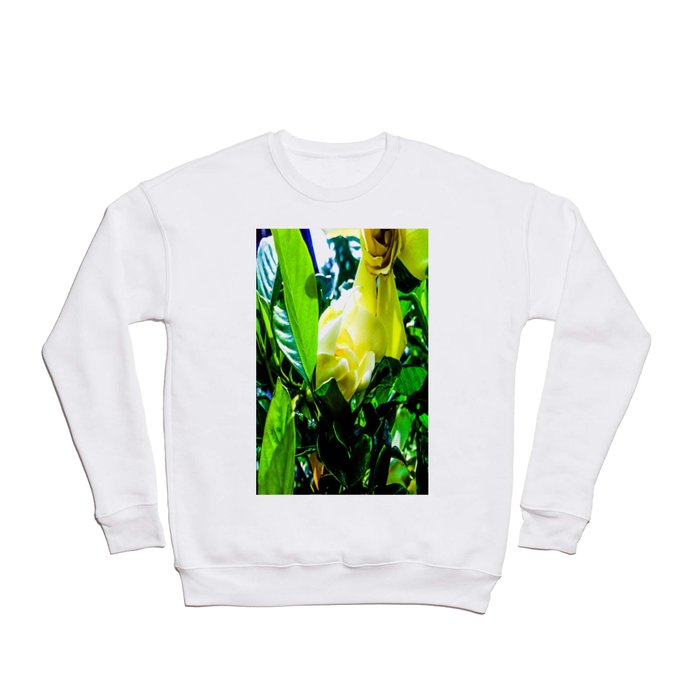 Gardenia in Bloom Crewneck Sweatshirt