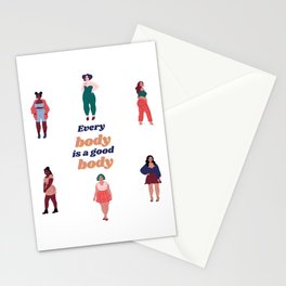 Every Body is a good Body. Stationery Cards