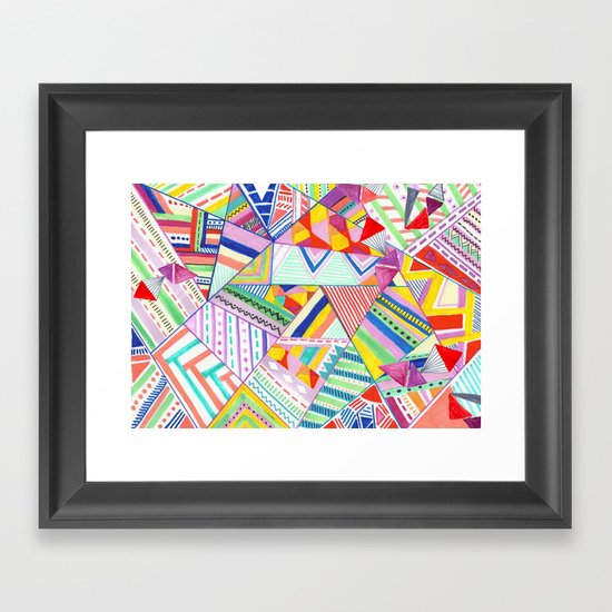 CIRCUS -C A N D Y- POP Framed Art Print