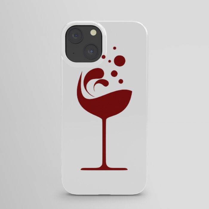 Red Wine Glass Fashion Design iPhone Case