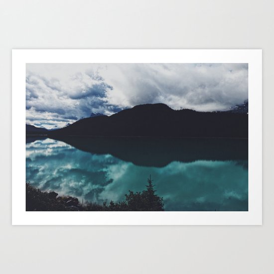Hector Lake, Banff, Canada Art Print