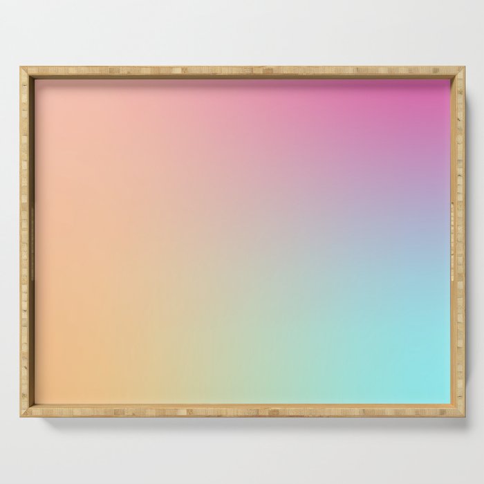 37 Pink Gradient Background Colour Palette 220721 Aura Ombre Valourine Digital Minimalist Art Serving Tray