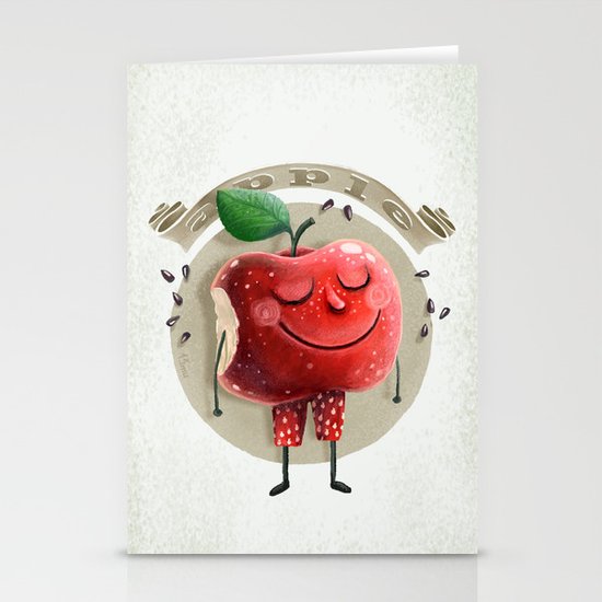 Apple Stationery Cards