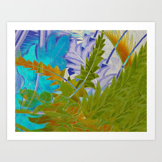 Autumn 40s Art Print