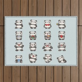 Panda Outdoor Rug