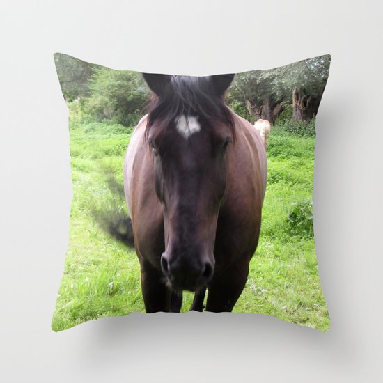 Horse Throw Pillow