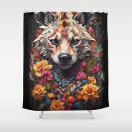 Hyena Shower Curtain