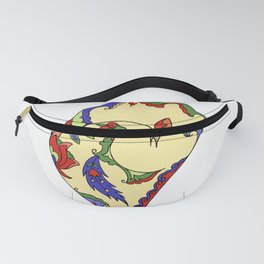 Bird and flowers Fanny Pack