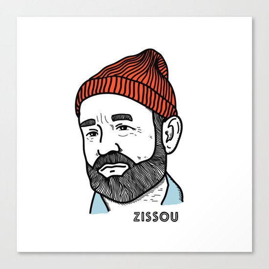 Zissou Canvas Print